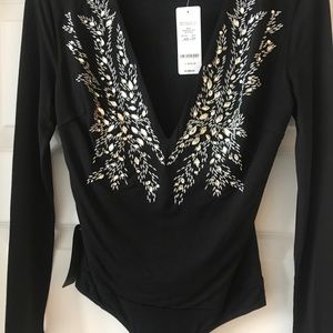Embellished Bodysuit